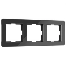 Изображение Рамка на 3 поста Acrylic (черный) W0032708