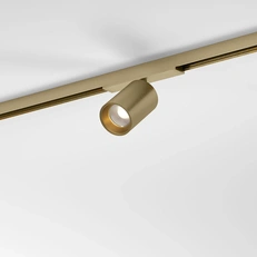 Фото товара Трековый поворотный светильник 10W 3000K латунь 85525/01 Brass Line