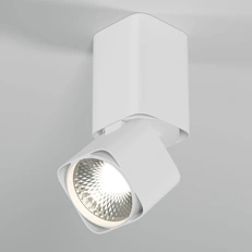 Фото товара Светильник потолочный поворотный светодиодный Cubus 10W 4000K белый 25043/LED